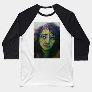 Zombie girl (third) Baseball T-Shirt